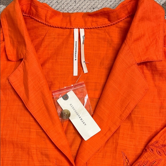 Anthropologie Damson Madder Martina Short Sleeve button down shirt, size medium - Picture 6 of 14